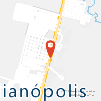 Mapa com localização da Agência AC ULIANOPOLIS