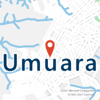 Mapa com localização da Agência AC UMUARAMA