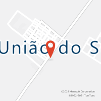 Mapa com localização da Agência AC UNIAO DO SUL
