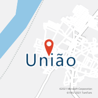 Mapa com localização da Agência AC UNIAO