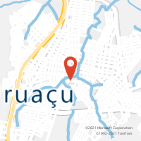 Mapa com localização da Agência AC URUACU