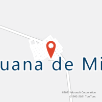 Mapa com localização da Agência AC URUANA DE MINAS