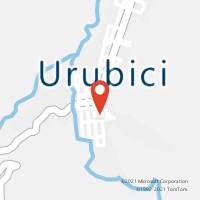 Mapa com localização da Agência AC URUBICI