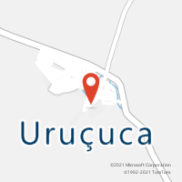 Mapa com localização da Agência AC URUCUCA