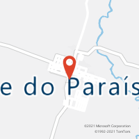 Mapa com localização da Agência AC VALE DO PARAISO