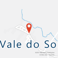 Mapa com localização da Agência AC VALE DO SOL