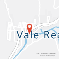 Mapa com localização da Agência AC VALE REAL