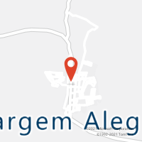 Mapa com localização da Agência AC VARGEM ALEGRE