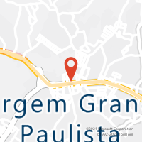 Mapa com localização da Agência AC VARGEM GRANDE PAULISTA
