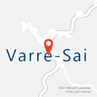 Mapa com localização da Agência AC VARRE SAI