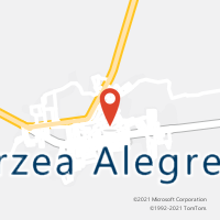 Mapa com localização da Agência AC VARZEA ALEGRE