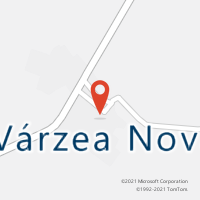 Mapa com localização da Agência AC VARZEA NOVA