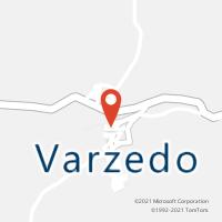 Mapa com localização da Agência AC VARZEDO