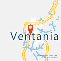 Mapa com localização da Agência AC VENTANIA