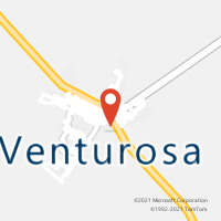Mapa com localização da Agência AC VENTUROSA