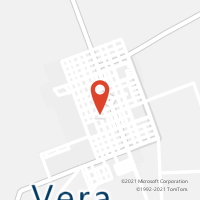 Mapa com localização da Agência AC VERA