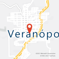 Mapa com localização da Agência AC VERANOPOLIS