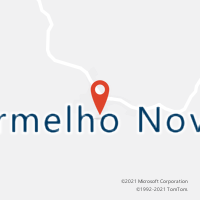 Mapa com localização da Agência AC VERMELHO NOVO
