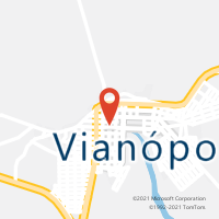 Mapa com localização da Agência AC VIANOPOLIS