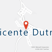 Mapa com localização da Agência AC VICENTE DUTRA