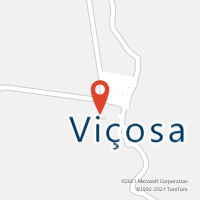 Mapa com localização da Agência AC VICOSA