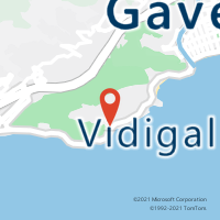 Mapa com localização da Agência AC VIDIGAL