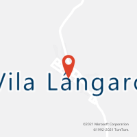 Mapa com localização da Agência AC VILA LANGARO