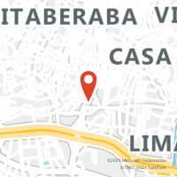 Mapa com localização da Agência AC VILA MARIANA