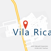 Mapa com localização da Agência AC VILA RICA