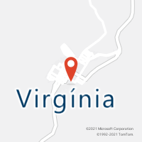Mapa com localização da Agência AC VIRGINIA