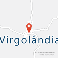 Mapa com localização da Agência AC VIRGOLANDIA