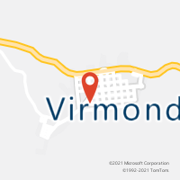 Mapa com localização da Agência AC VIRMOND