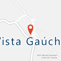 Mapa com localização da Agência AC VISTA GAUCHA