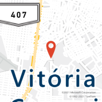 Mapa com localização da Agência AC VITORIA DA CONQUISTA