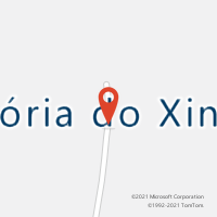 Mapa com localização da Agência AC VITORIA DO XINGU