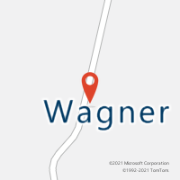 Mapa com localização da Agência AC WAGNER