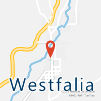 Mapa com localização da Agência AC WESTFALIA