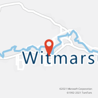 Mapa com localização da Agência AC WITMARSUM