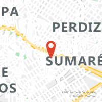 Mapa com localização da Agência ACC MATEO BEI