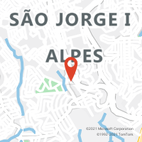 Mapa com localização da Agência ACC RICCI