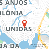Mapa com localização da Agência ACC SANTA AMELIA