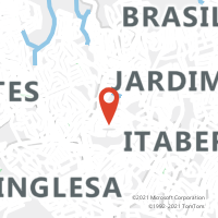 Mapa com localização da Agência ACC VILA OLIMPIA