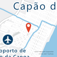 Mapa com localização da Agência AGC AGUAPES
