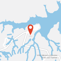 Mapa com localização da Agência AGC ALEMOA MARIMBONDO