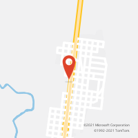 Mapa com localização da Agência AGC ANHANDUI