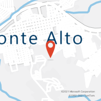 Mapa com localização da Agência AGC APARECIDA DO MONTE ALTO