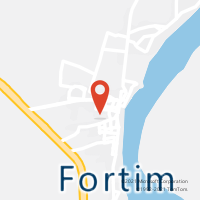 Mapa com localização da Agência AGC BARRA DE FORTIM