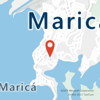 Mapa com localização da Agência AGC BARRA DE GUARATIBA