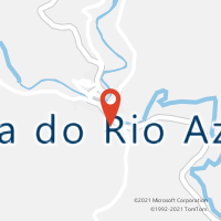 Mapa com localização da Agência AGC BARRA DO RIO AZUL