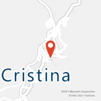 Mapa com localização da Agência AGC BARRA GRANDE/CRISTINA